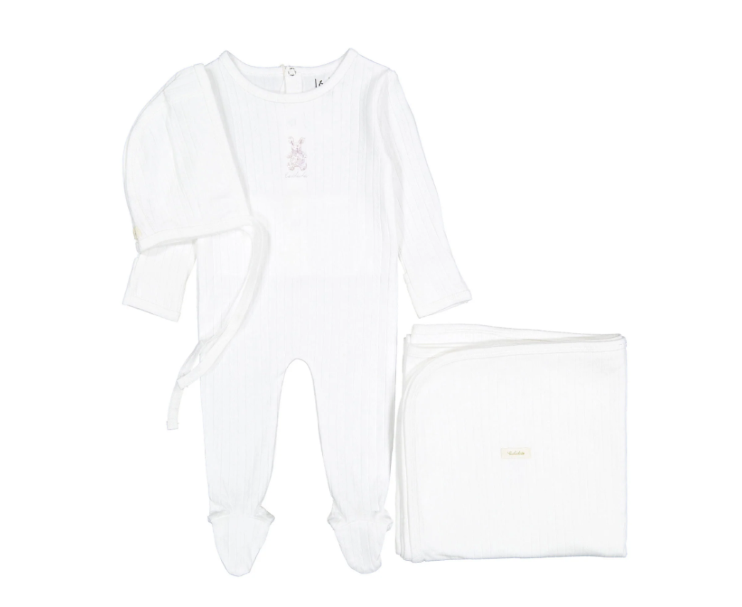 Ladida Rose Bunny Layette Set