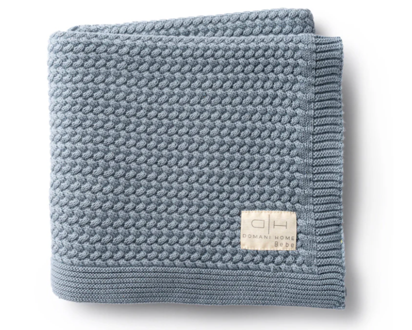 Domani Home Herringbone Knit Blanket