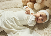 Noggi Teddy Wrap Layette Set - Ivory