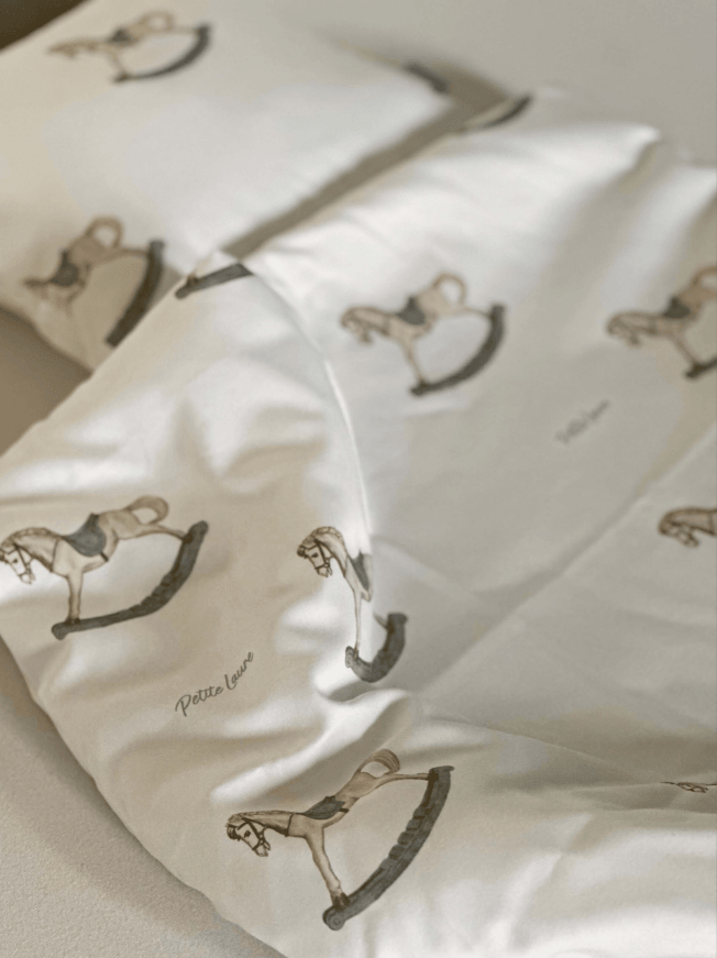 Petite Laure Rocking Horse Linen Set