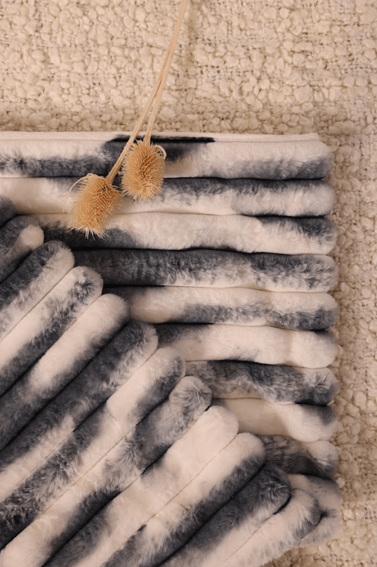 Ritz Melange Stripe Blanket