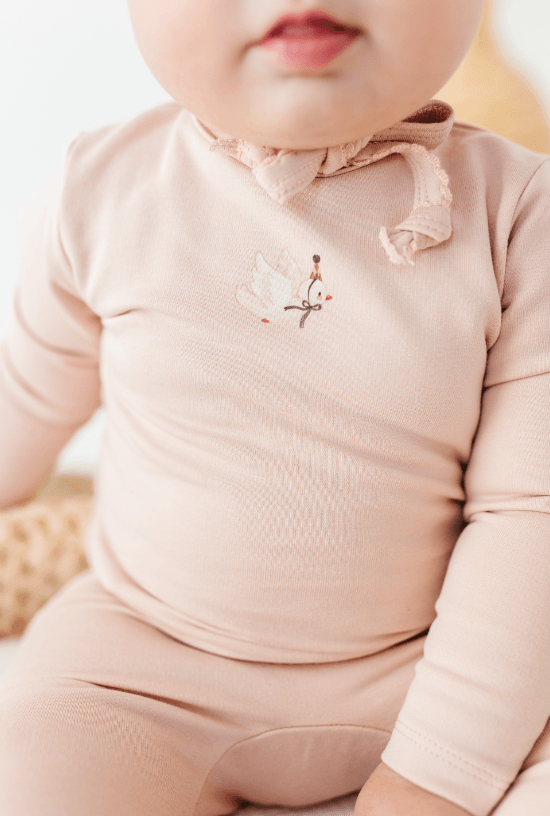 Elys & Co Organic French Terry Bird Layette Set