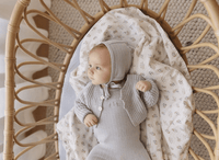 Lilette Striped Pointelle Layette Set