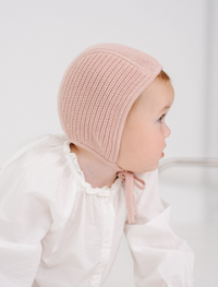 Jacqueline & Jac Chunky Knit Bonnet.