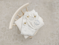 Peluche Botanical Blue Bib