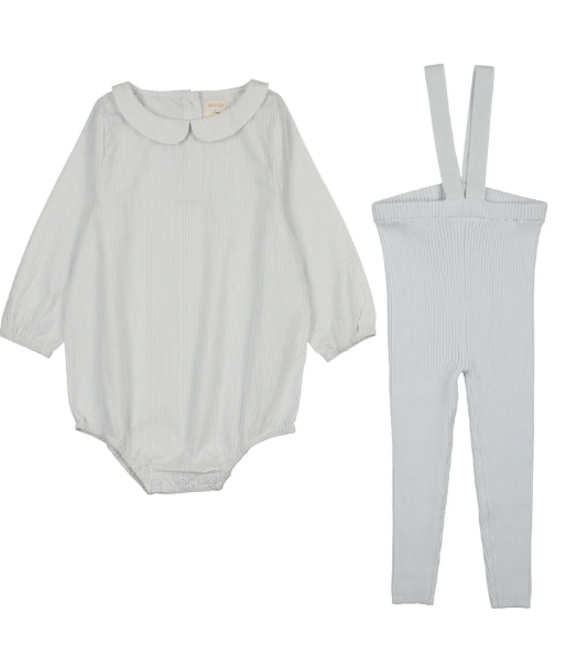 Analogie Transitional Set- Blue Seersucker