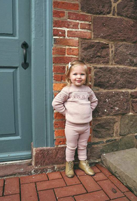 Looms Fair Isle Top & Pants - Mauve