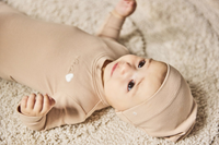 Noggi Bebe Heart Layette Set - Tan