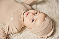 Noggi Bebe Heart Layette Set - Tan