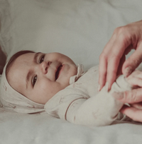 Lovely Littles Printed Layette Set - Heirloom Bow
