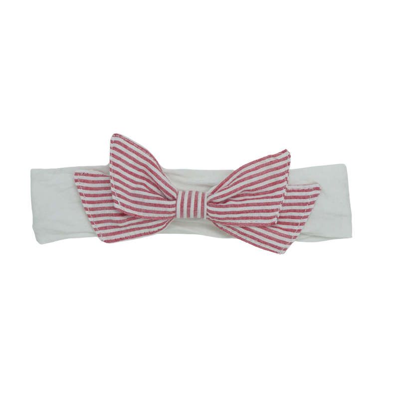 Bandeau Baby SeerSucker Modal Headband