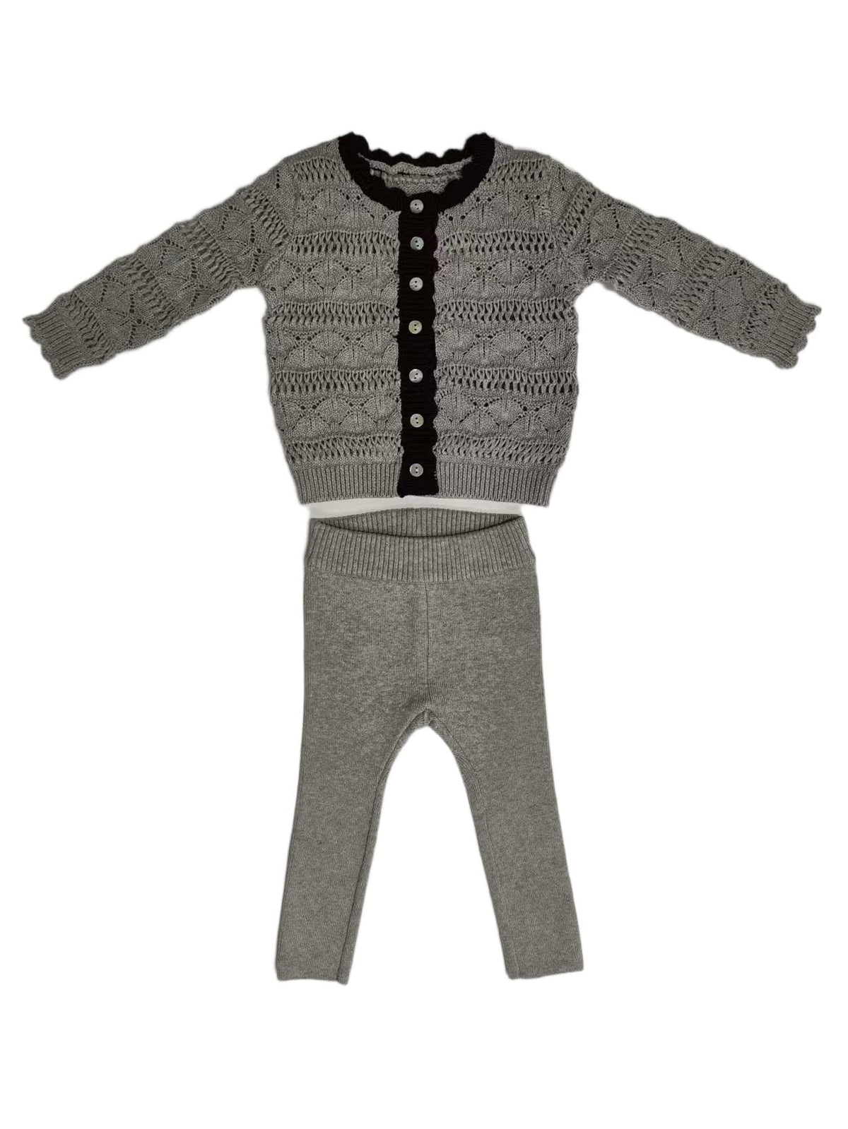 Kipp Cynthia Knit Set - Charcoal
