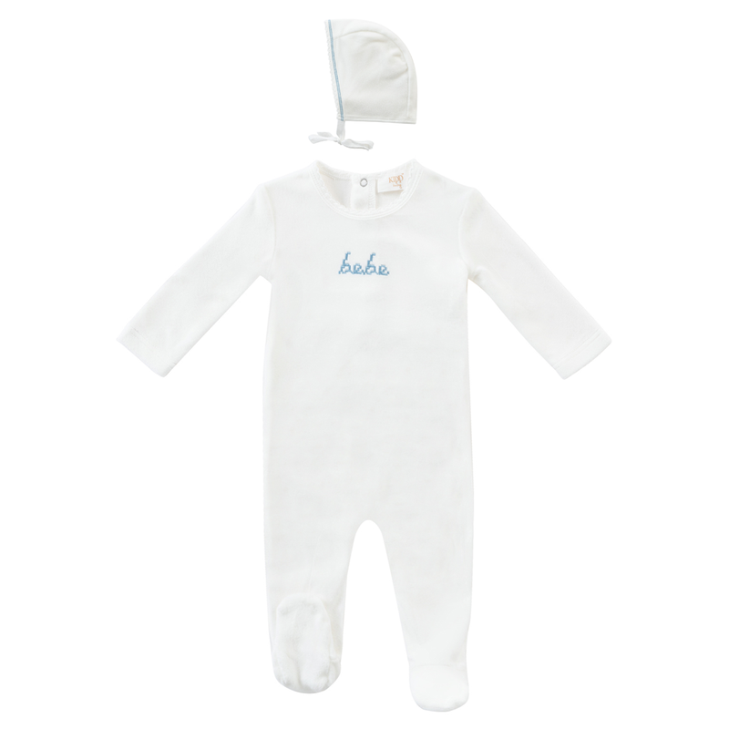 Kipp Bebe Footie & Bonnet