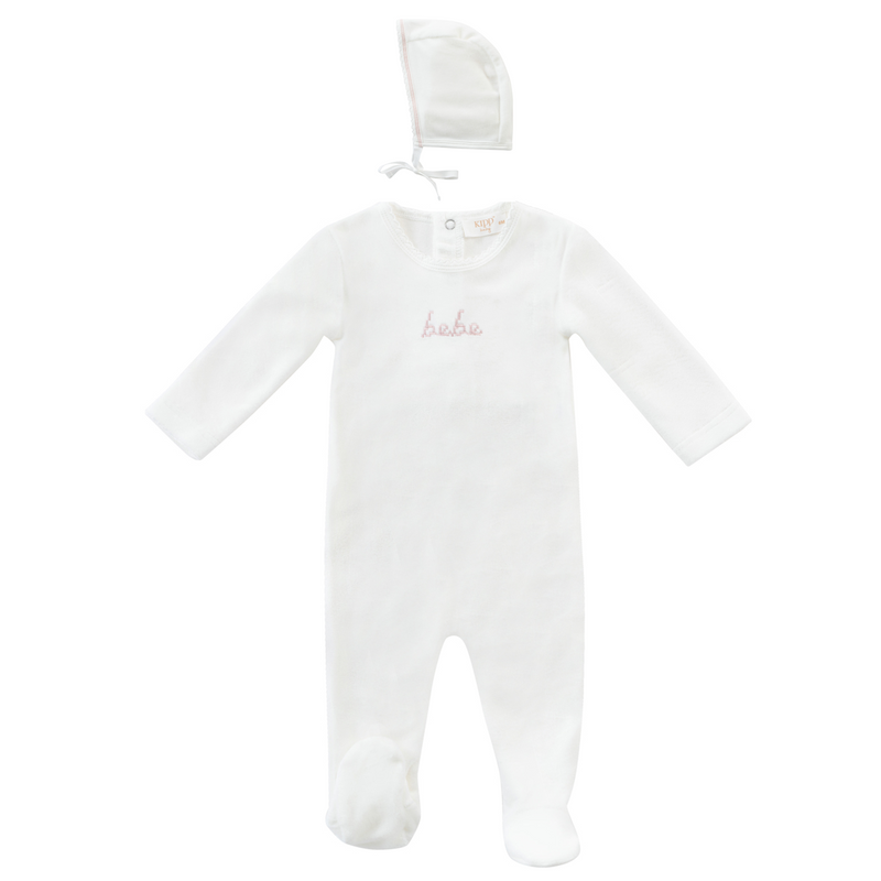 Kipp Bebe Footie & Bonnet