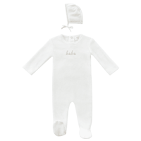 Kipp Bebe Footie & Bonnet