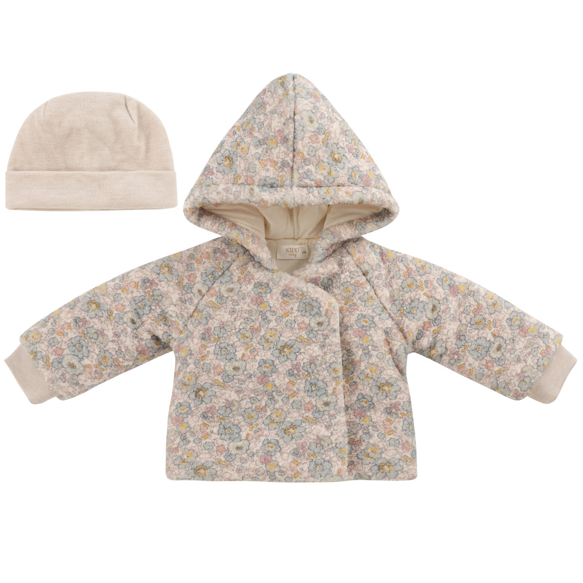 Kipp Floral Sherpa Jacket & Beanie