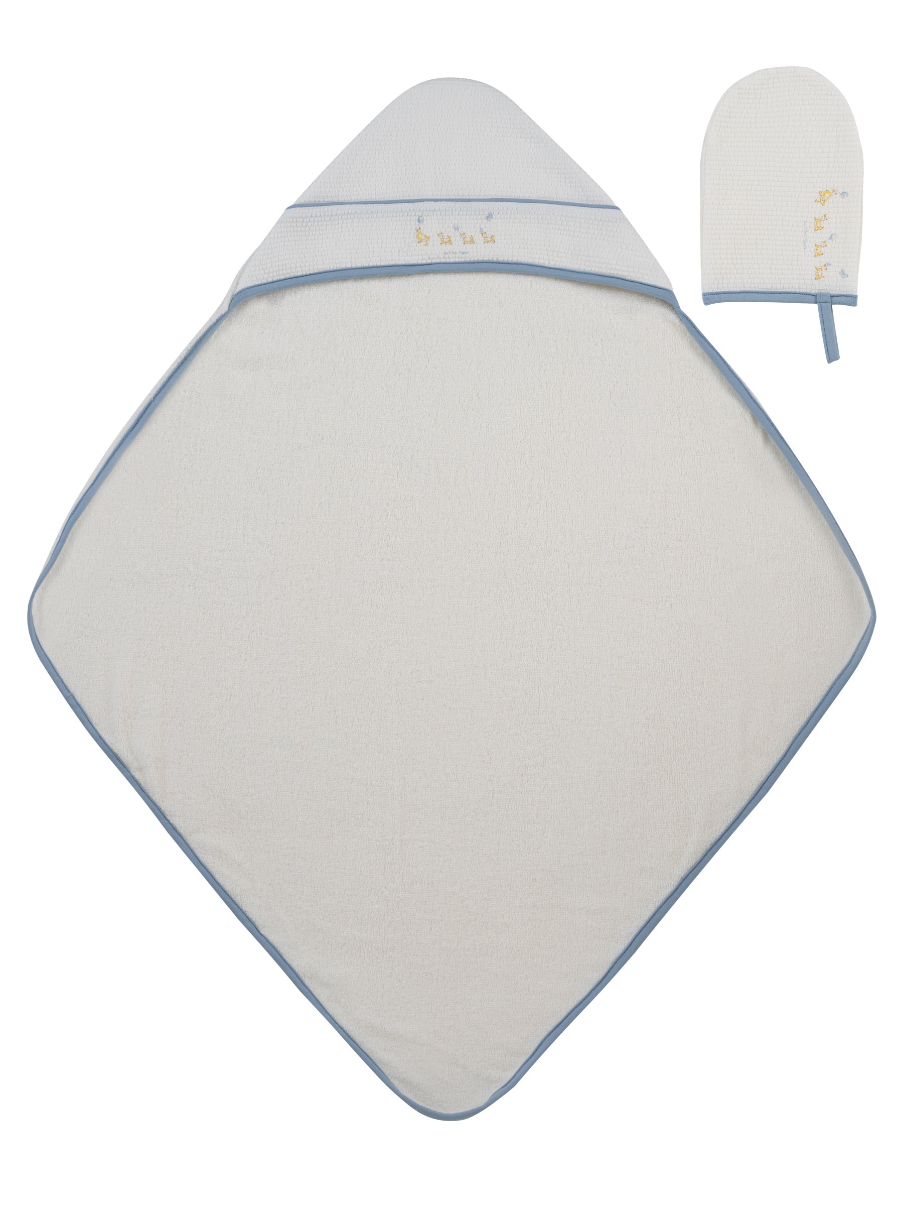 Kipp Mini Royals Towel + Mitt - Blue