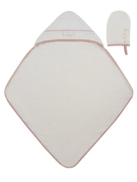 Kipp Mini Royals Towel + Mitt - Pink