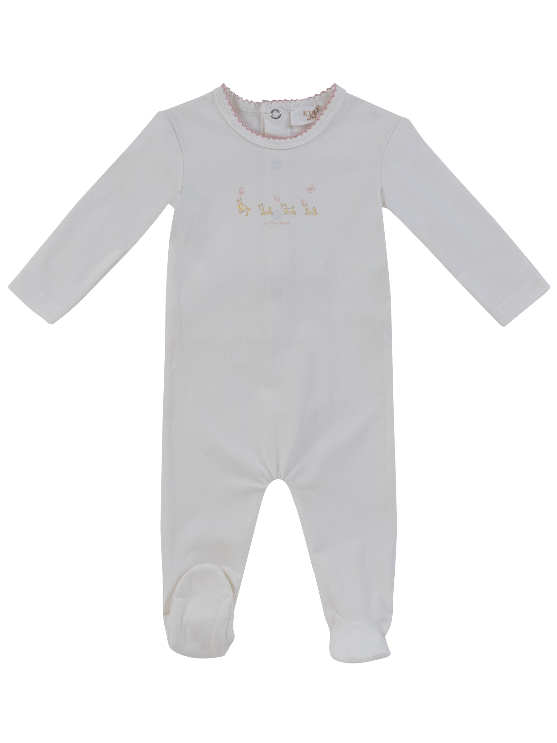 Kipp Mini Royals Footie - Pink