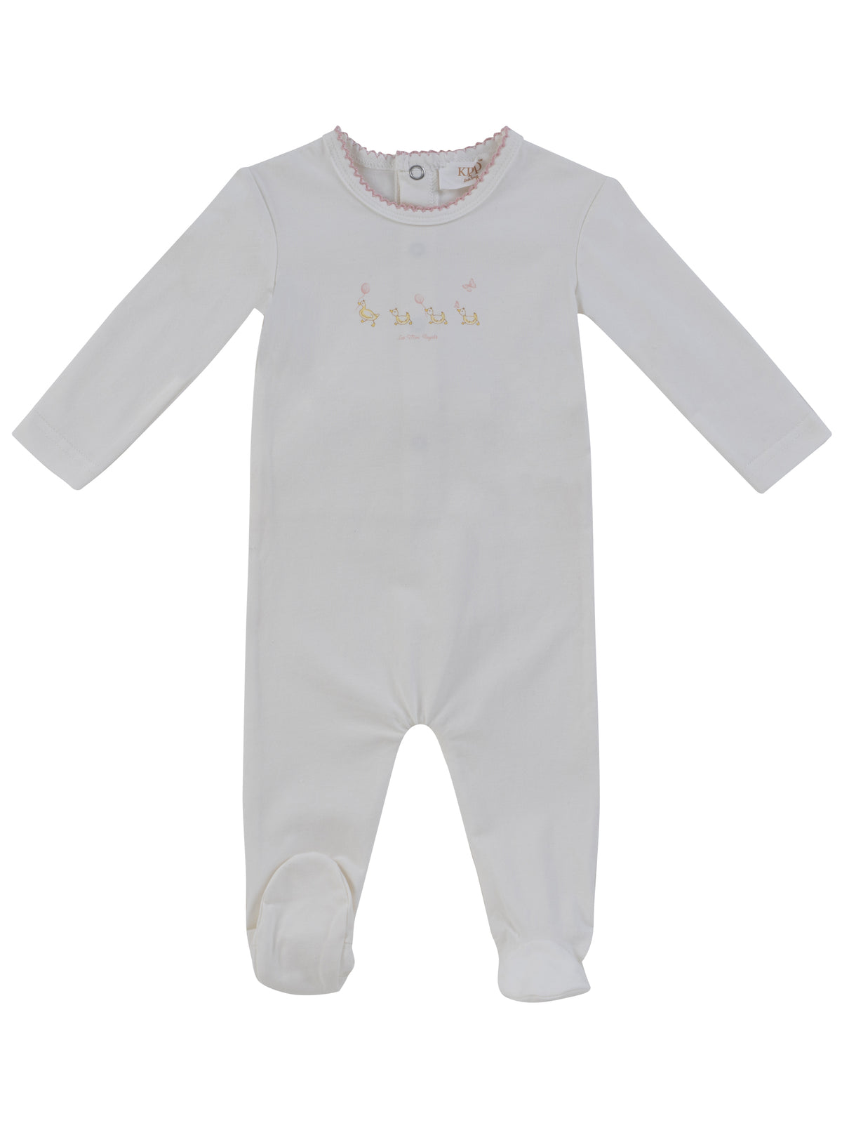 Kipp Mini Royals Footie - Pink