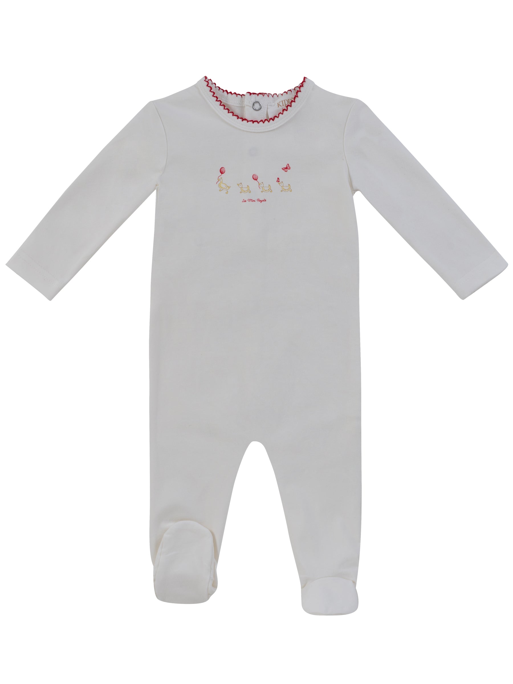 Kipp Mini Royals Footie - Red