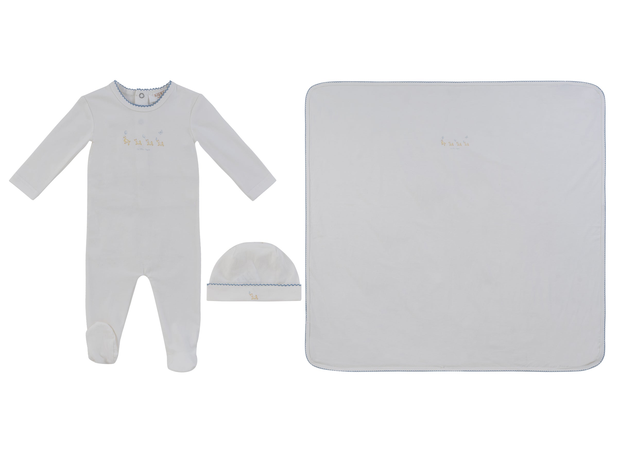 Kipp Mini Royals Layette Set - Blue