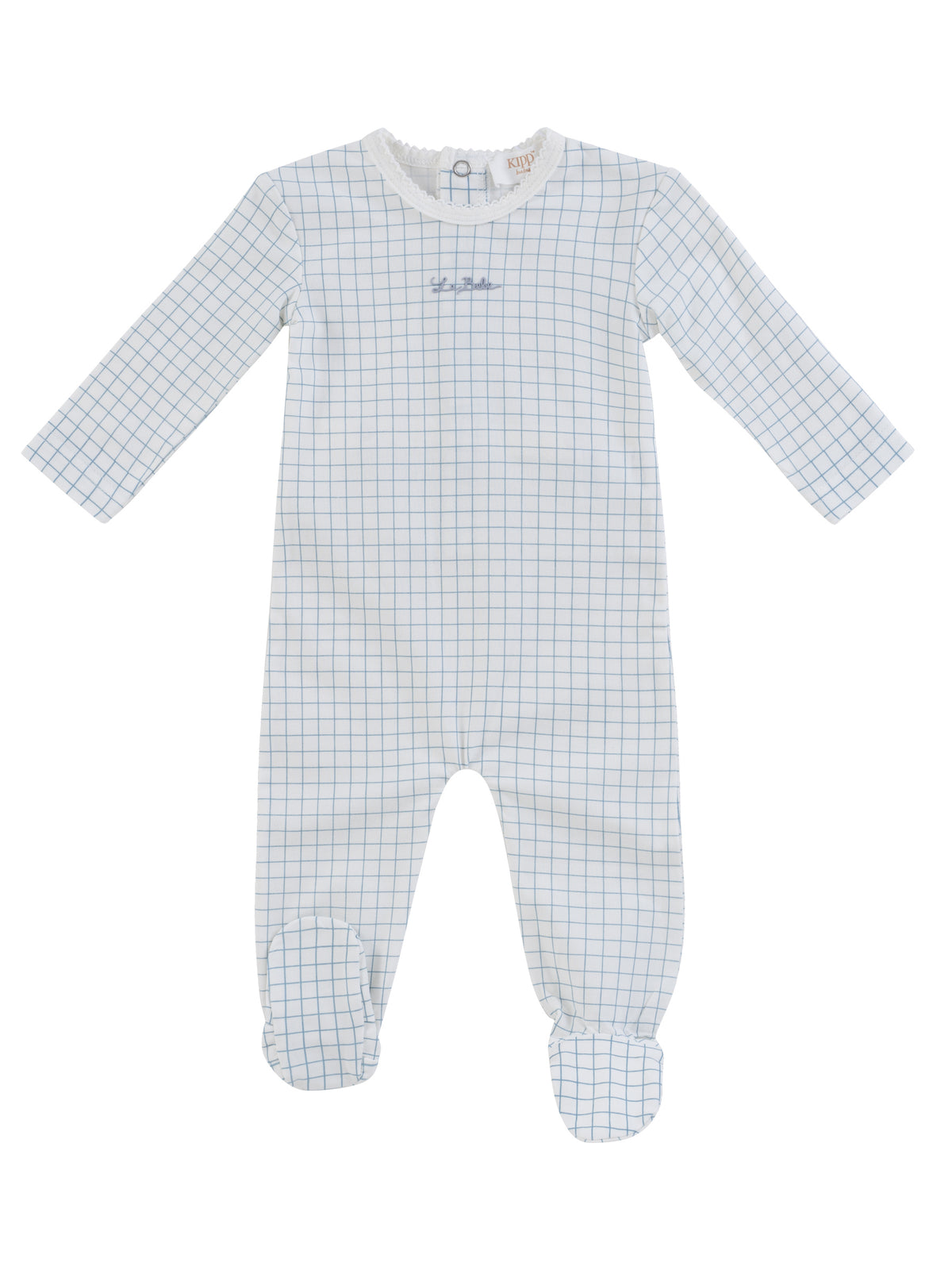 Kipp Teddy Au Pane Footie - Blue