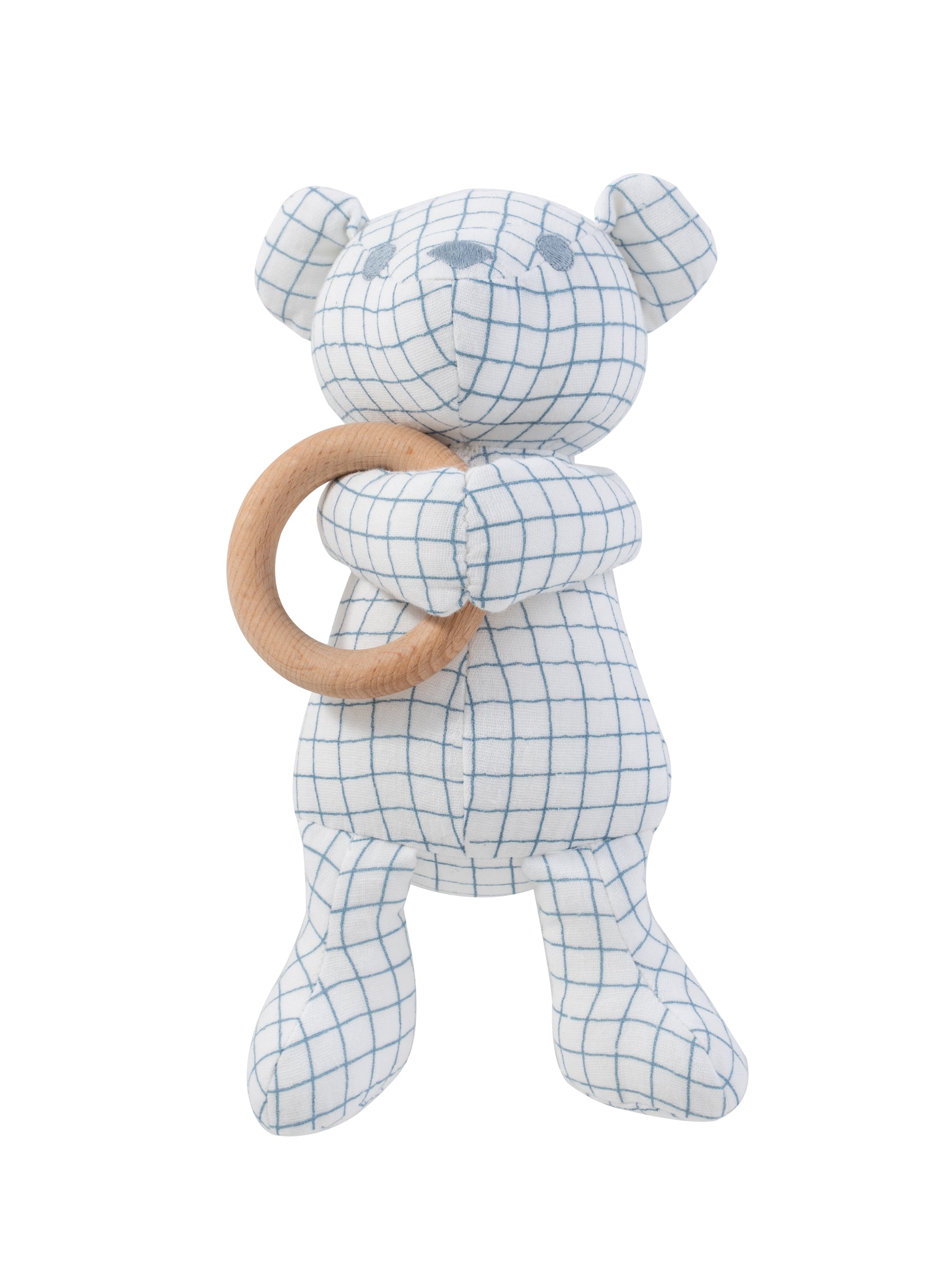 Kipp Teddy Au Pane Plush Toy - Blue