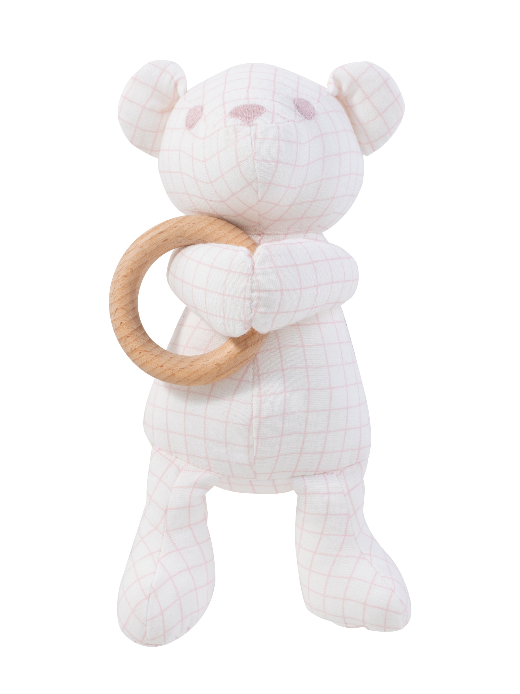 Kipp Teddy Au Pane Plush Toy - Pink