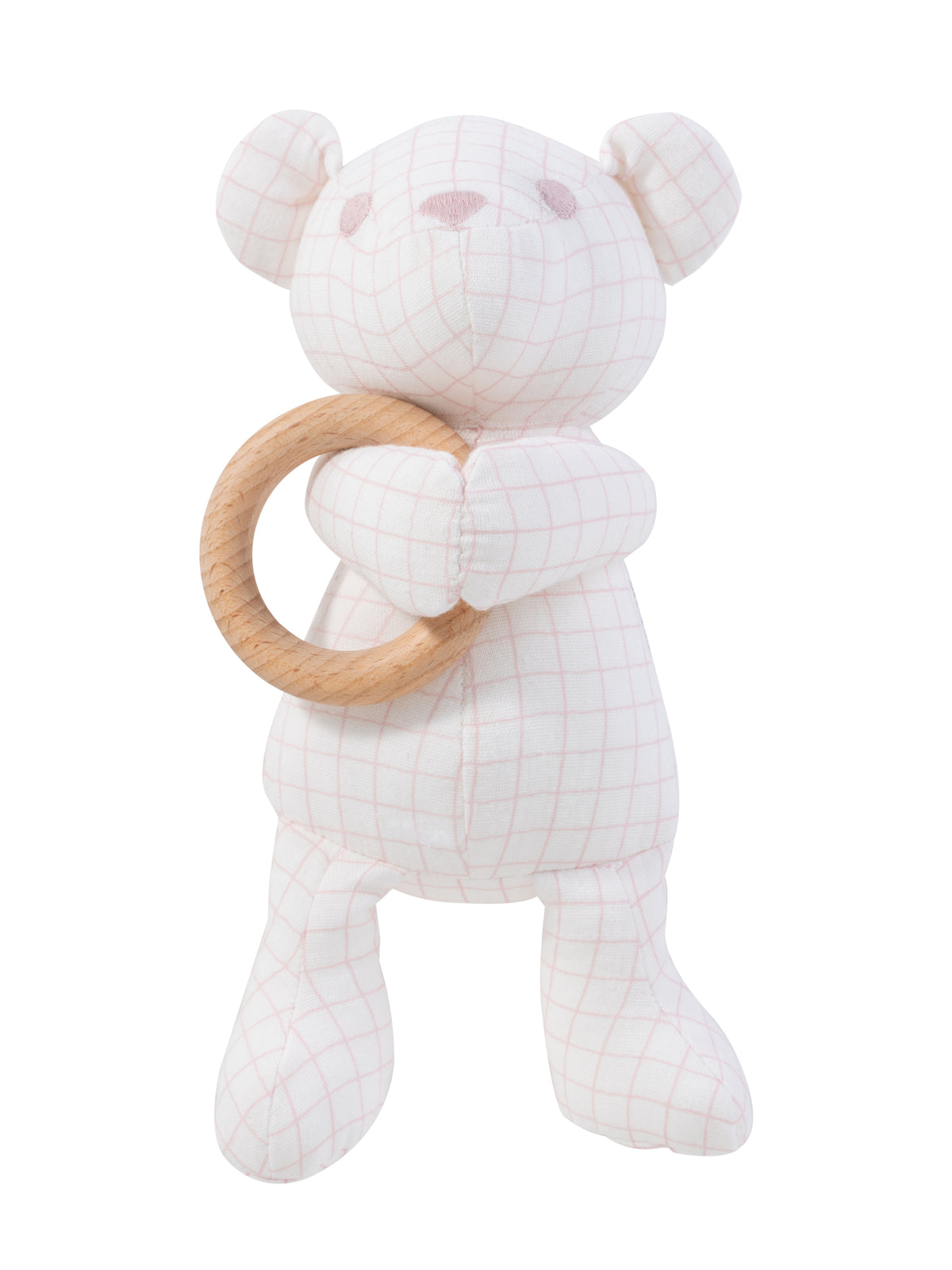 Kipp Teddy Au Pane Plush Toy - Pink