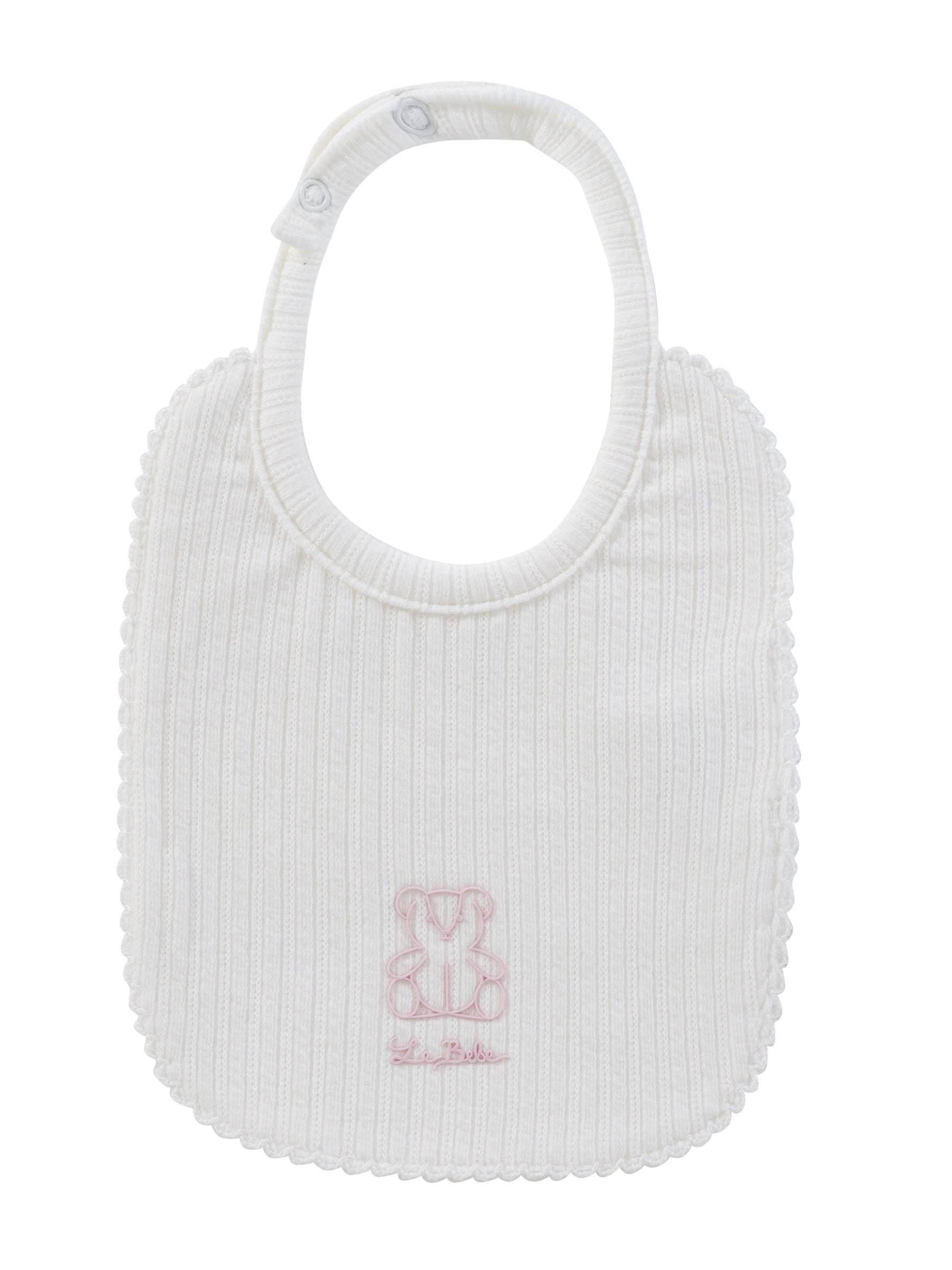 Kipp Teddy Bib - Pink