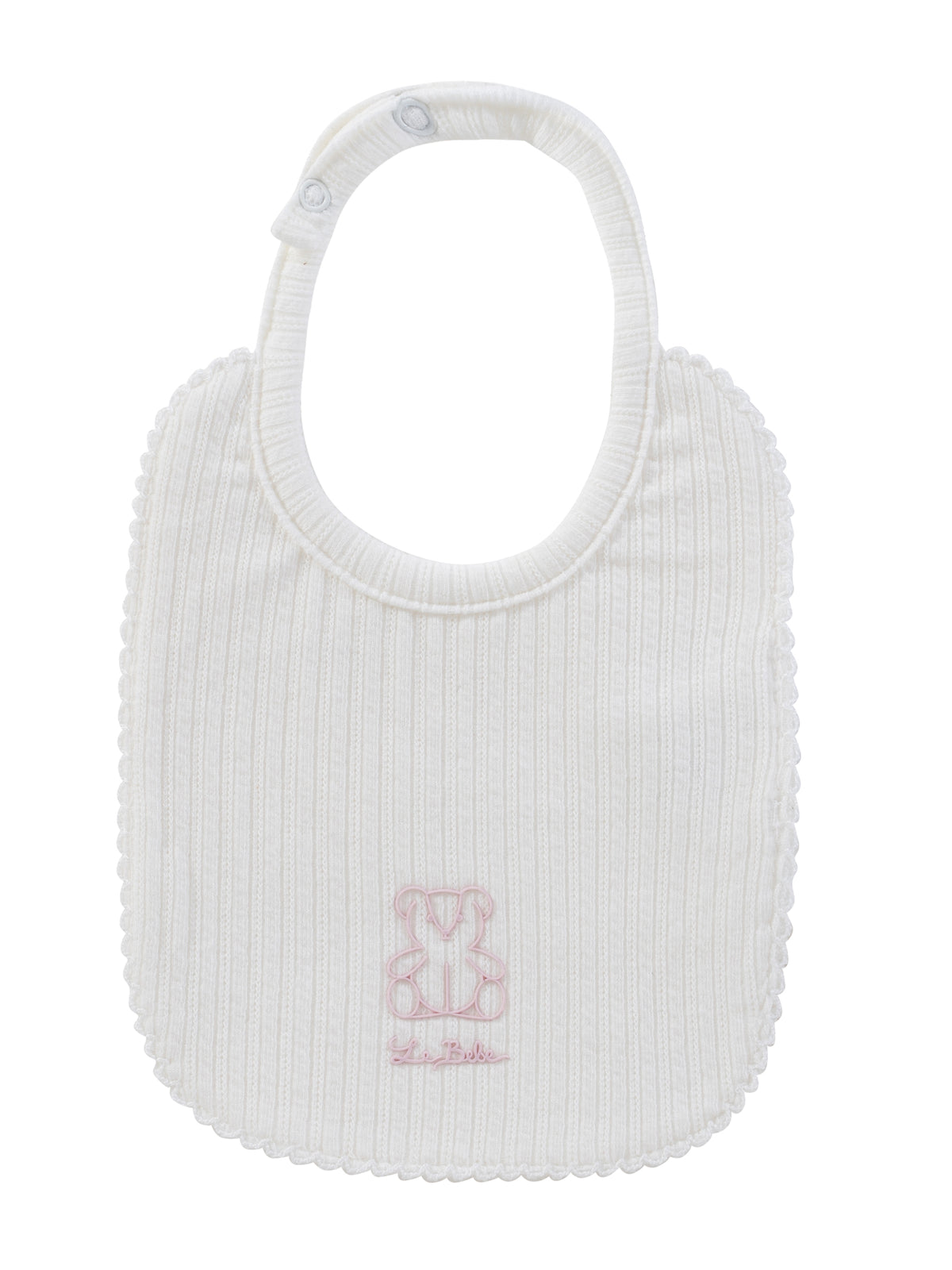 Kipp Teddy Bib - Pink