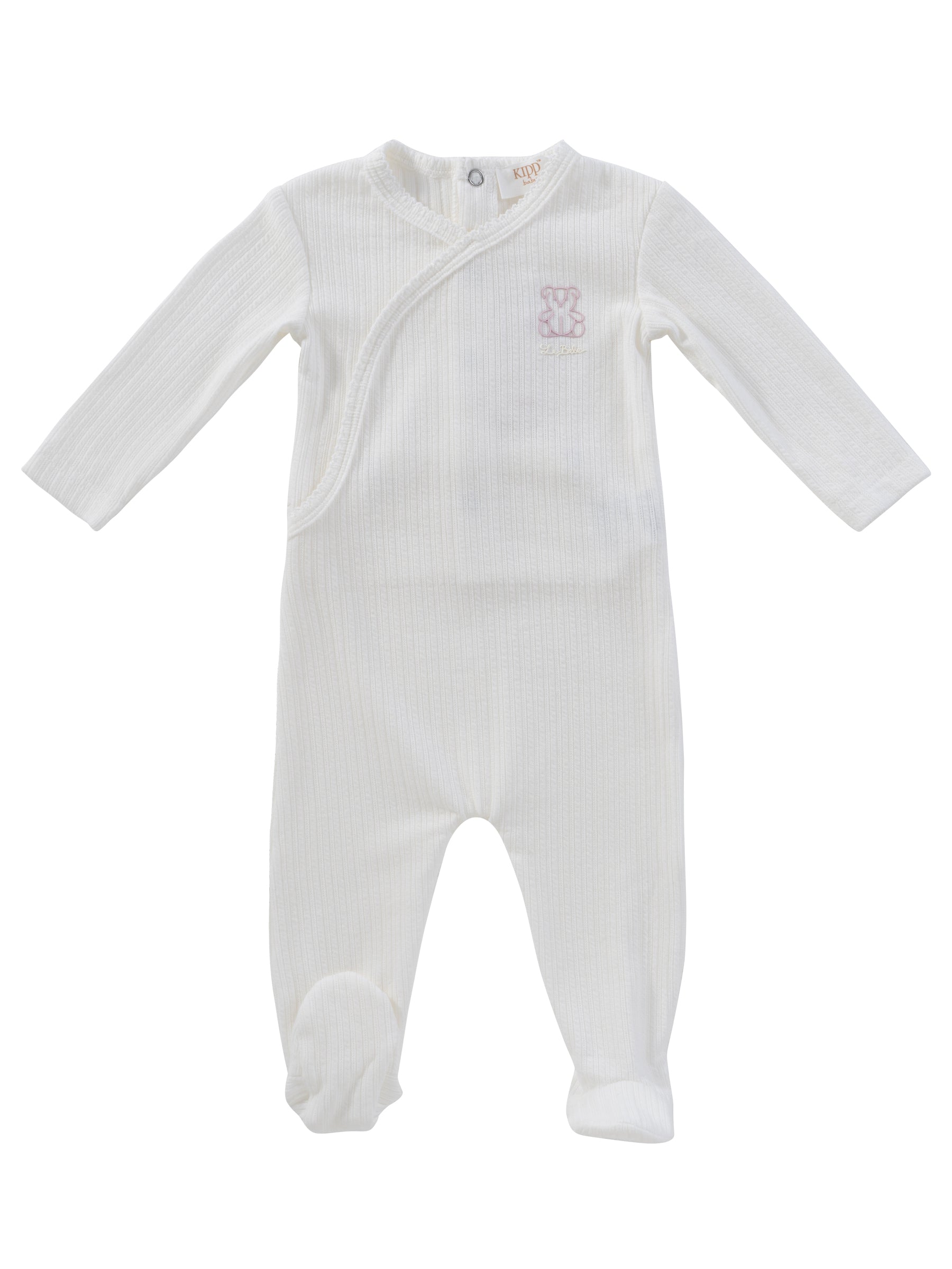 Kipp Teddy Wrap Footie - Pink