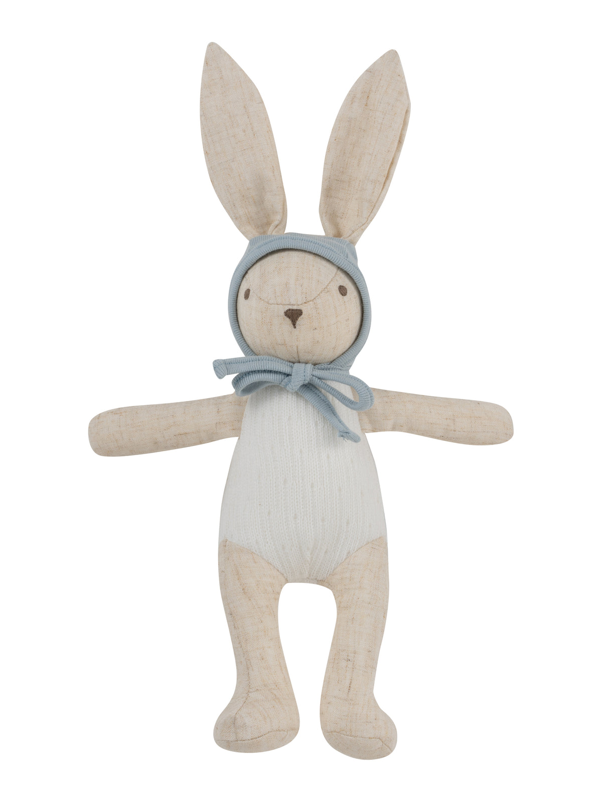 Kipp Bonnet Bunny Plush Toy - Blue
