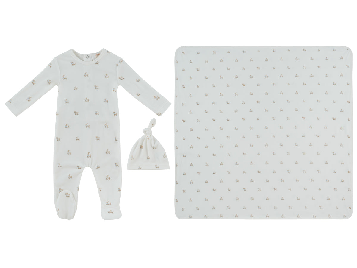 Kipp Petits Amis Layette Set - Blue