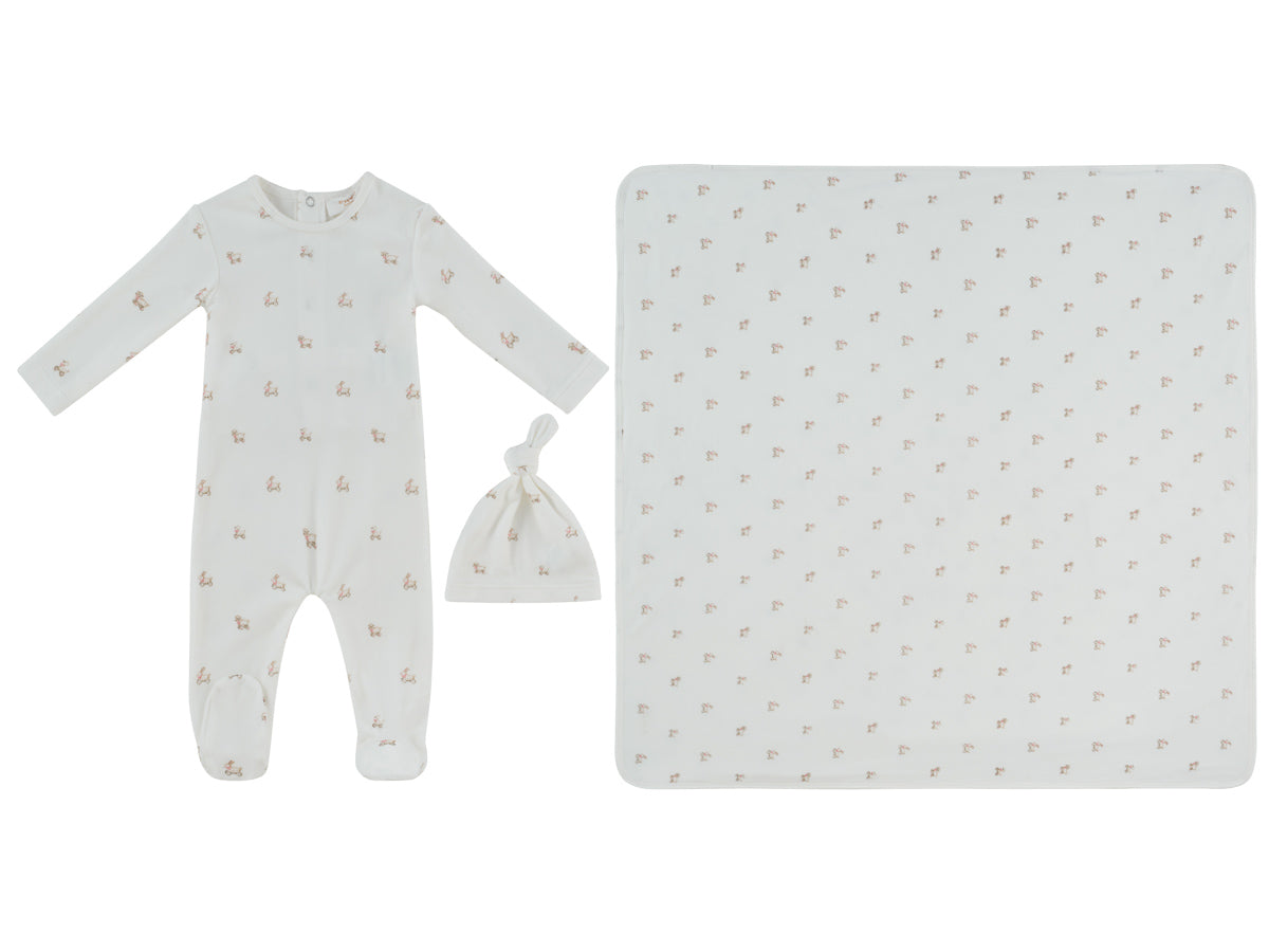 Kipp Petits Amis Layette Set - Pink