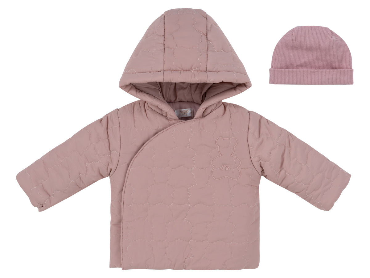 Kipp Petit Ours Jacket & Beanie - Pink