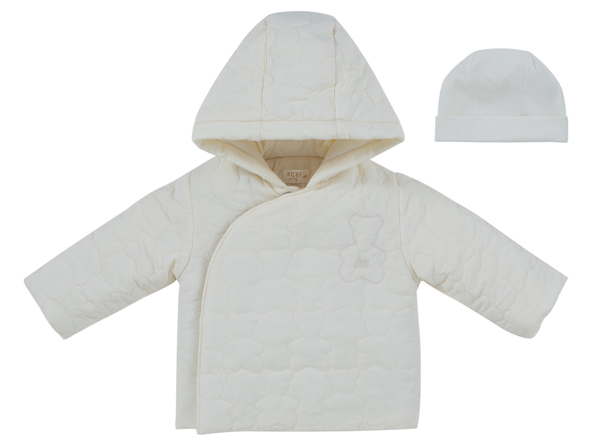 Kipp Petit Ours Jacket & Beanie - White