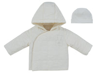 Kipp Petit Ours Jacket & Beanie - White