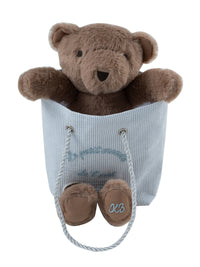 Kipp Petit Ours Teddy In Bag - Blue
