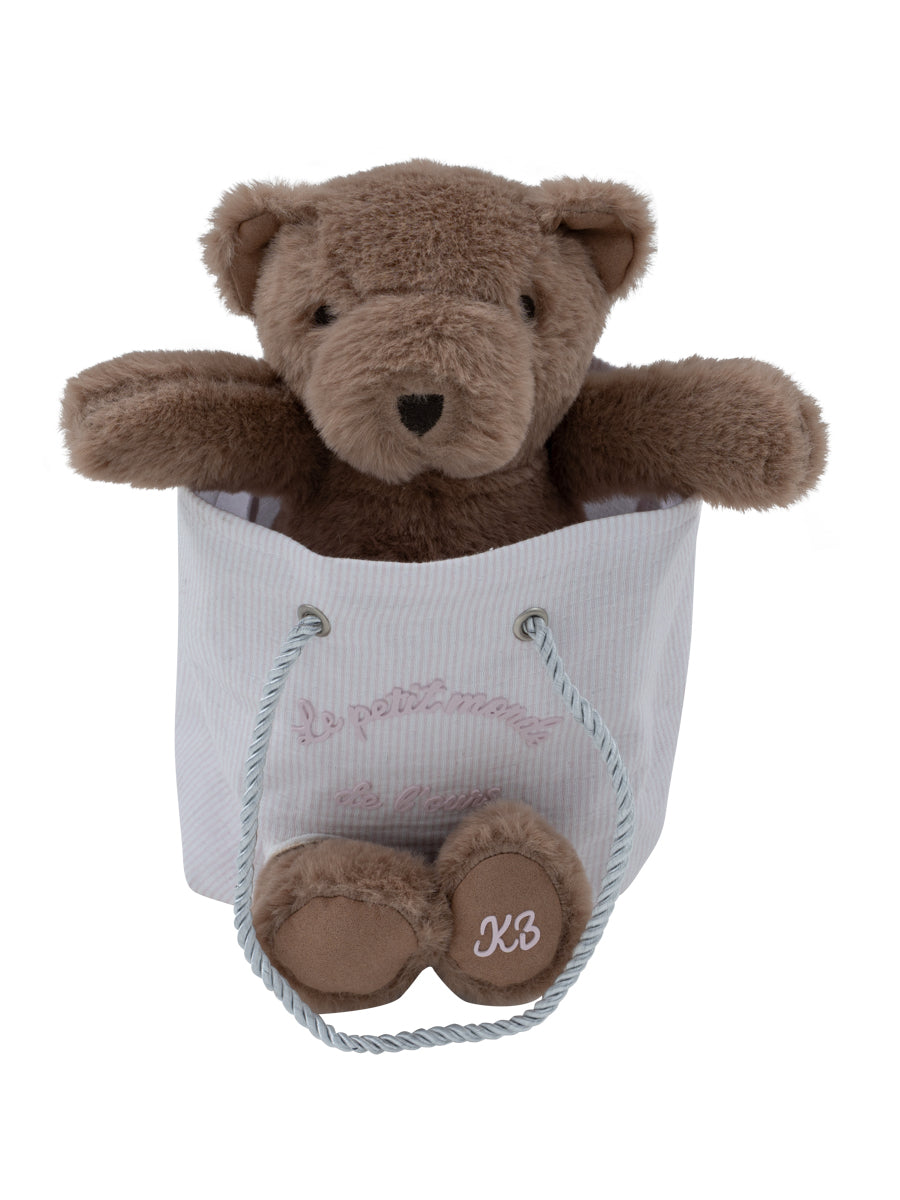 Kipp Petit Ours Teddy In Bag - Pink
