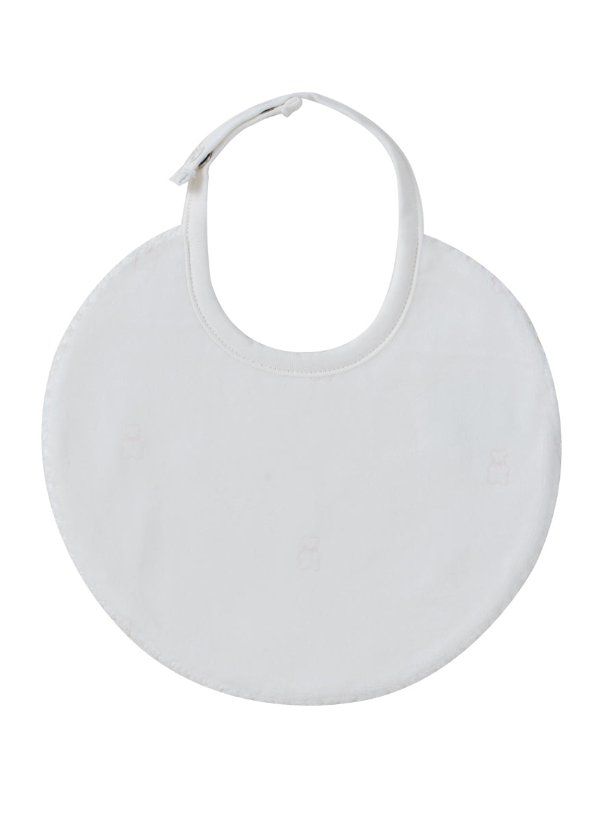 Kipp Petit Ours Pattern Bib - Pink