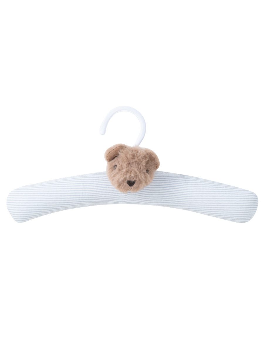 Kipp Petit Ours Padded Hanger - Blue