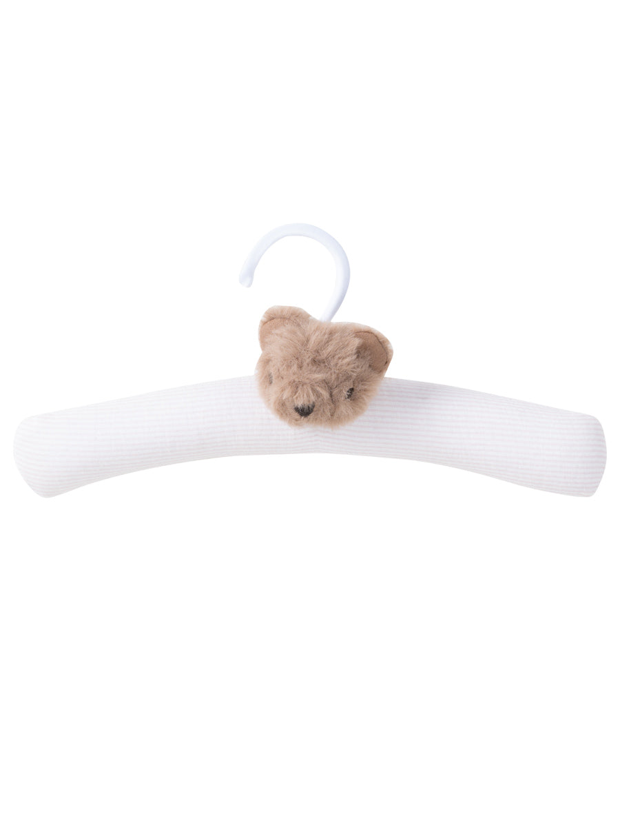 Kipp Petit Ours Padded Hanger - Pink