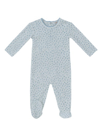Kipp Whispering Blooms Footie - Dark Blue