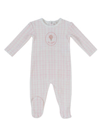 Kipp Ciel Enfant Gingham Footie - Pink