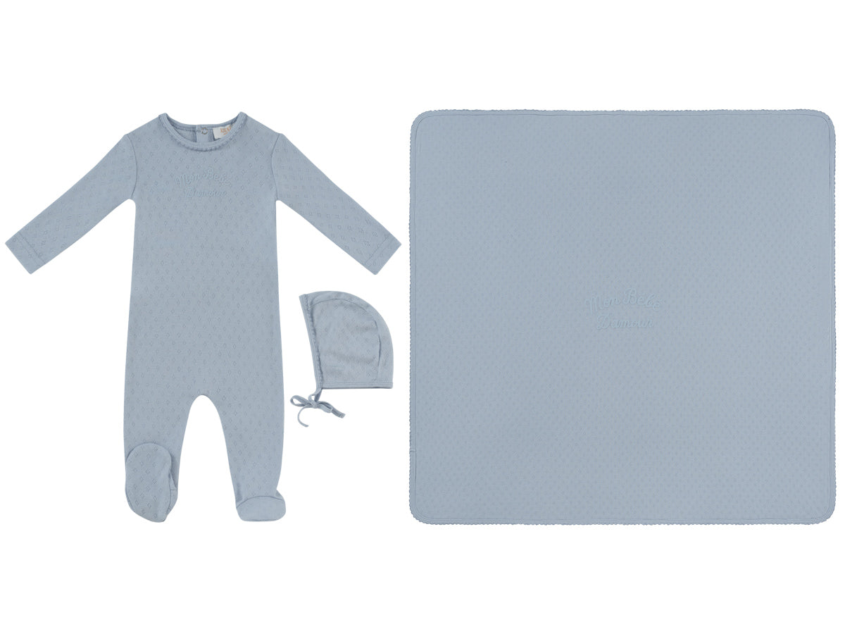 Kipp Mon Bebe Layette set - Blue