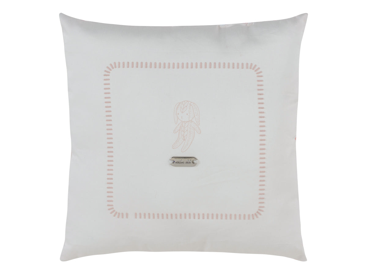Kipp Atelier Cable Throw Pillow - Pink