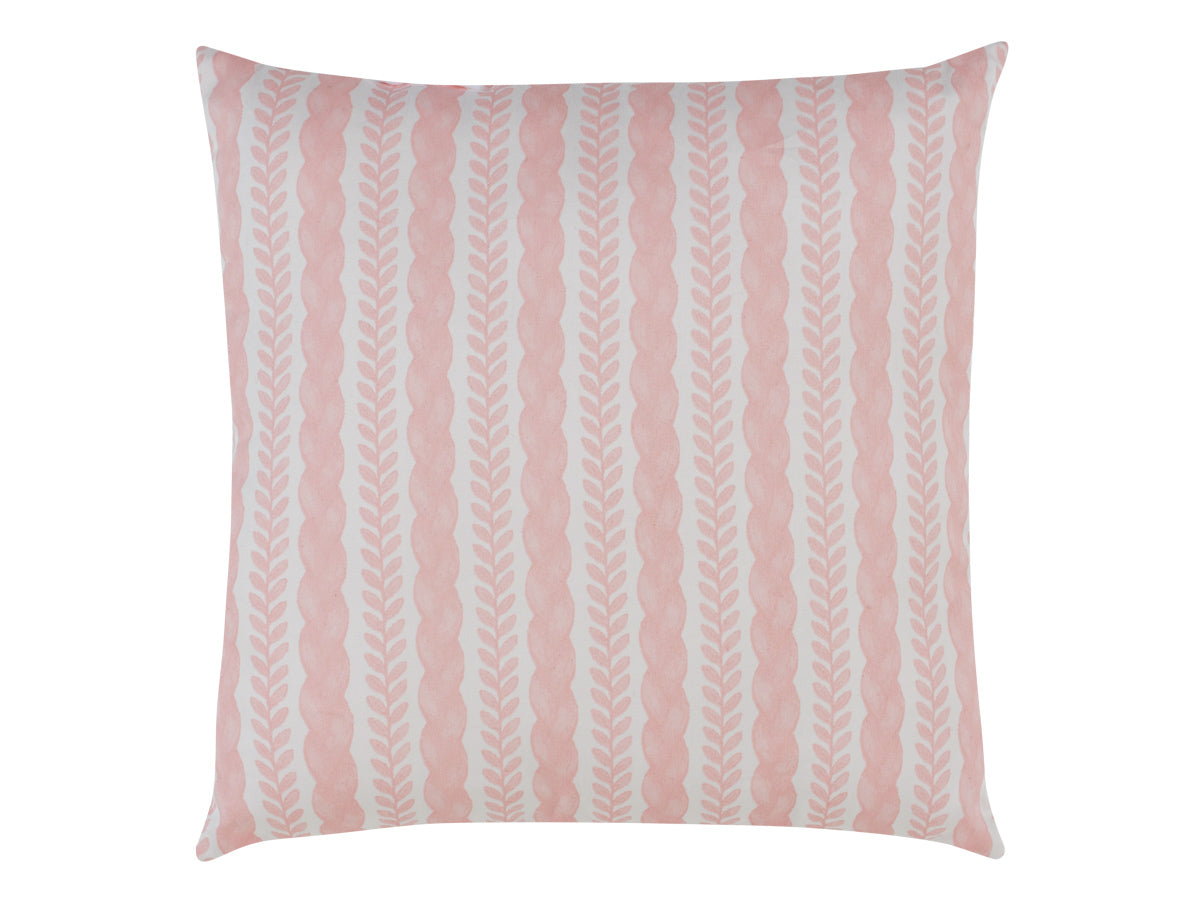 Kipp Atelier Cable Throw Pillow - Pink