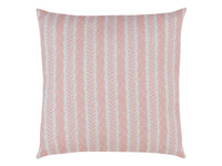 Kipp Atelier Cable Throw Pillow - Pink